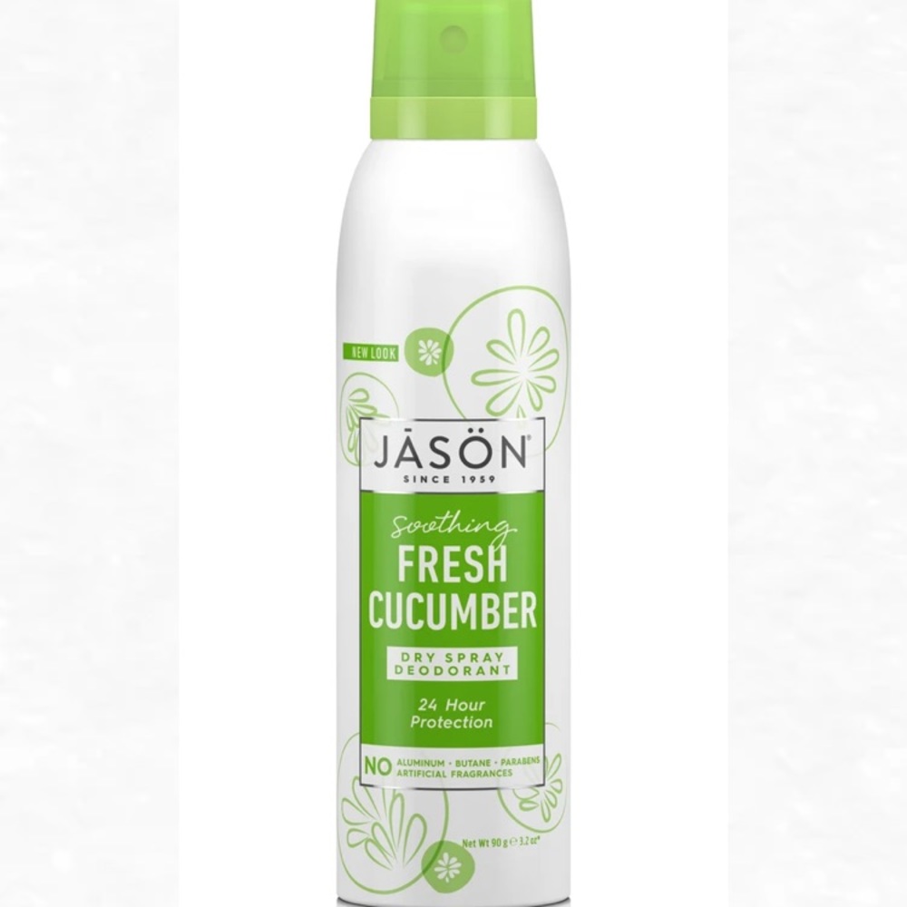 🧖‍♀️JĀSÖN Soothing Fresh Cucumber Dry Spray Deodorant 24 Hour Protection Lot 7